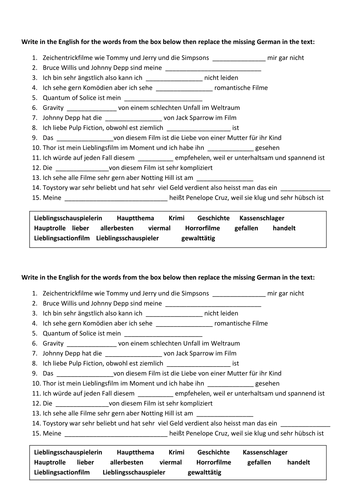 Films  Filme auf Deutsch