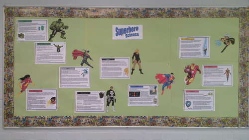 Science of Superheroes 2 - Display