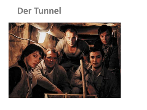 Speaking Activities for 'Der Tunnel'