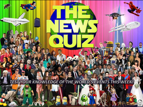 The News Quiz 31st March - 4th April 2014