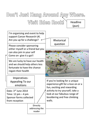 Creating A Leaflet for Charity 2