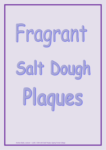 Creativity - Fragrant Hanging Plaques