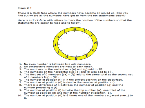 Mixed up Clock