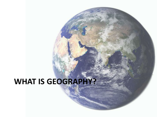 What is Geography?