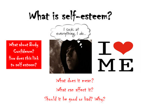 What is self esteem?