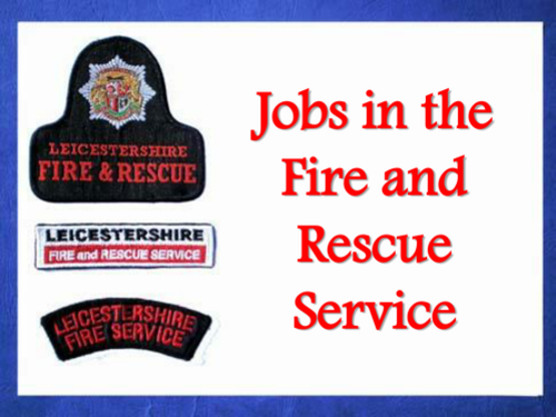 Jobs in the Fire and Rescue Service