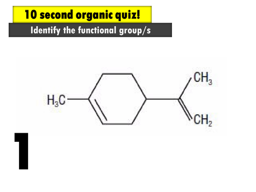 Organic Functional Group Identification