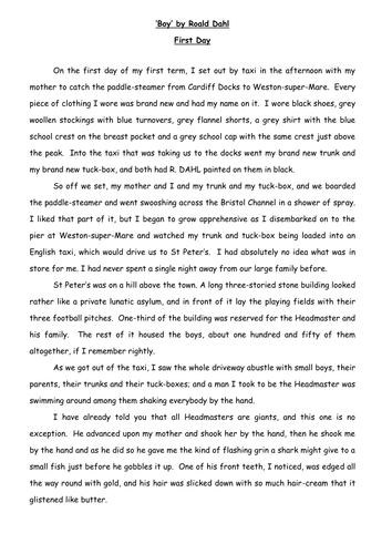 essay 7 example page Leaflet (Non SOW lswow by Analysis KS3) Fiction essay 7 example page Leaflet (Non SOW lswow by Analysis KS3) Fiction
