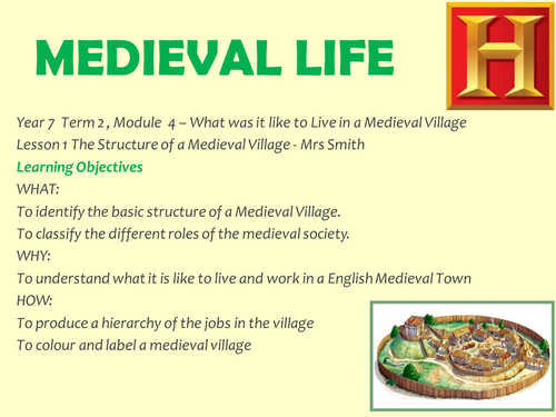 Life in Medieval England - Lesson 1