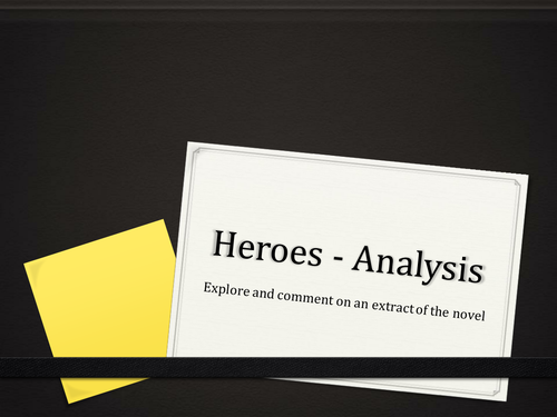 Heroes analysis - theme of heroism