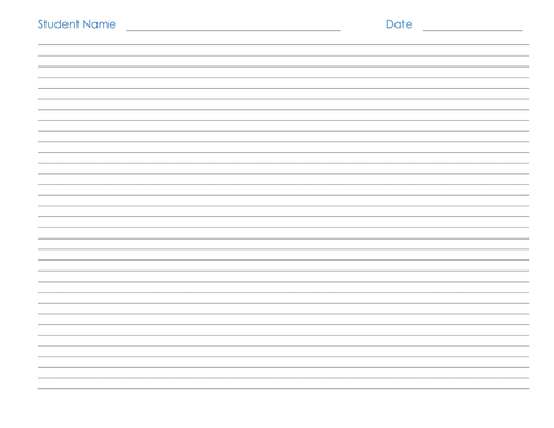 Handwriting Practice work sheet | Teaching Resources