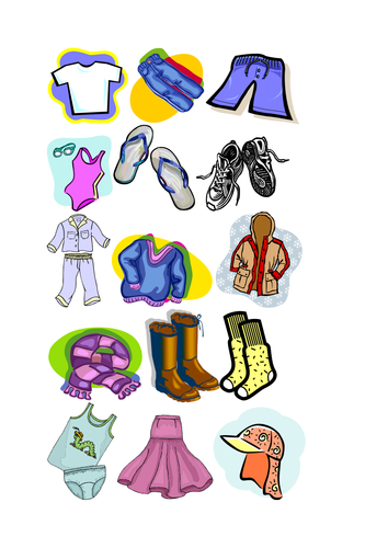 Science Seasons - Clothes Sorting | Teaching Resources