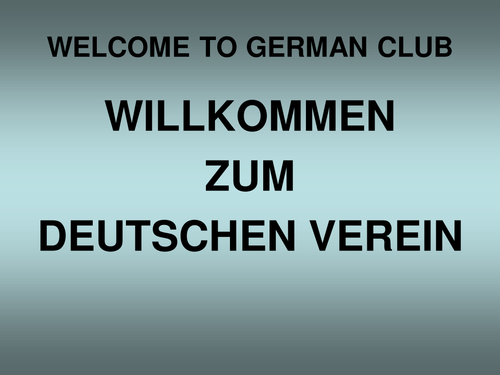German Quiz for All updated October 2015