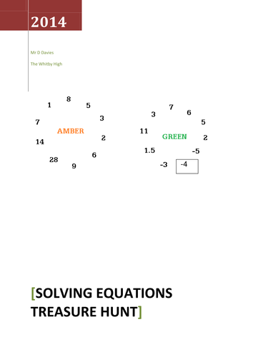 Solving equations -Unknown both sides and brackets