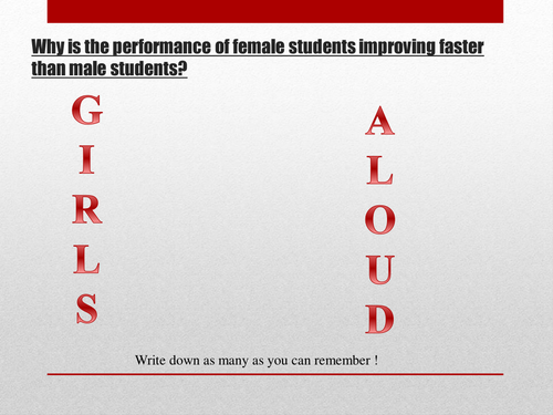 Gender and education