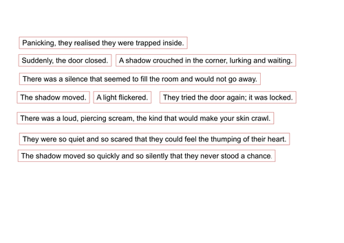 year 7 descriptive writing sow lesson 10 teaching