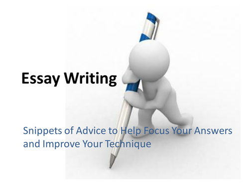 essay advice