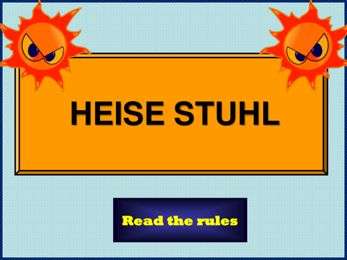 HOT SEAT - HEISE STUHL
