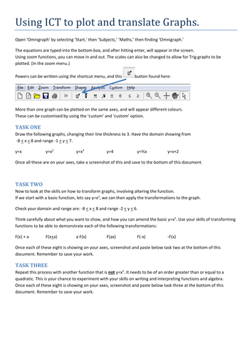 OmniGraph guide: Quadratics, Trig, Circles