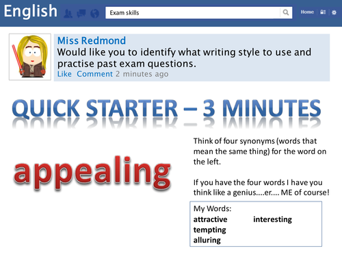 WJEC reading and Writing (4 more)