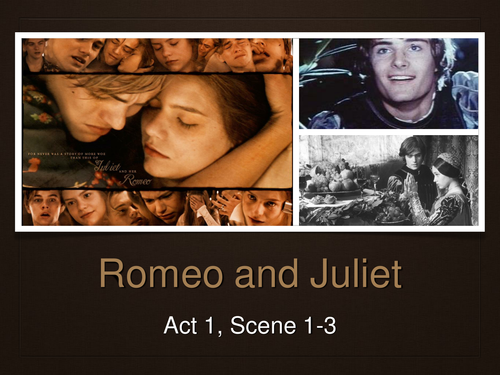 Shakespeare's 'Romeo and Juliet' Lessons