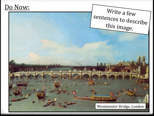 Year 8 Poetry (Nature and Place) SoW - Lesson 5