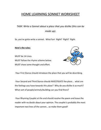 Year 8 Poetry (Nature and Place) SoW - Lesson 6