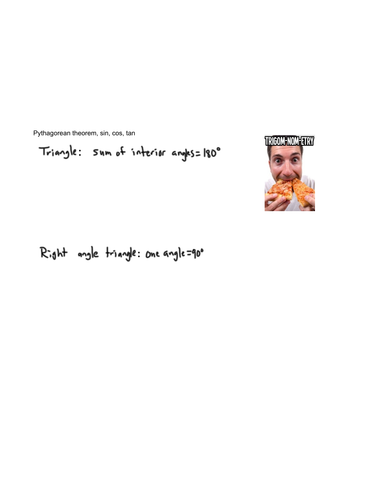 Trigonometry - Right angle trigonometry (2/3)