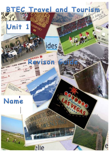 BTEC Travel and Tourism Unit 1