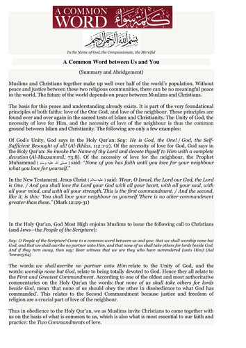 How religions work to promote community cohesion