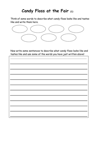 descriptive writing teaching resources