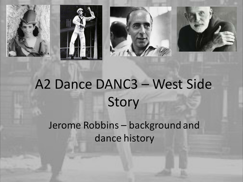Jerome Robbins - Background and dance history