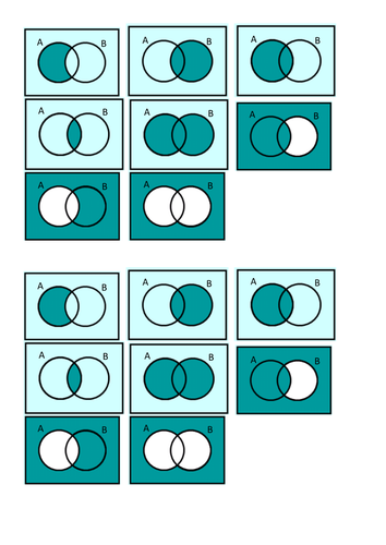 venn diagrams shading by  Teaching Diagram   Venn curzon Lesson Tes Resources  s