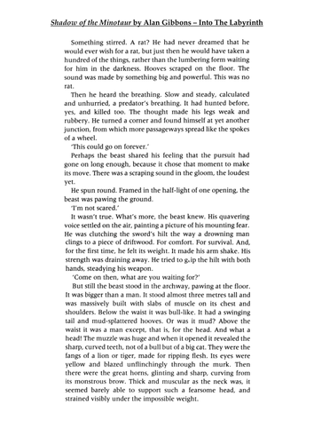 Labyrinth minotaur picture