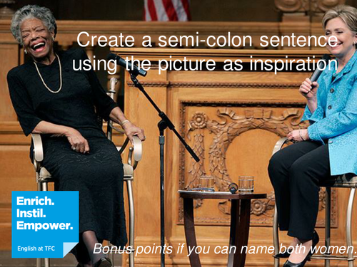 How to use a colon teaching resources