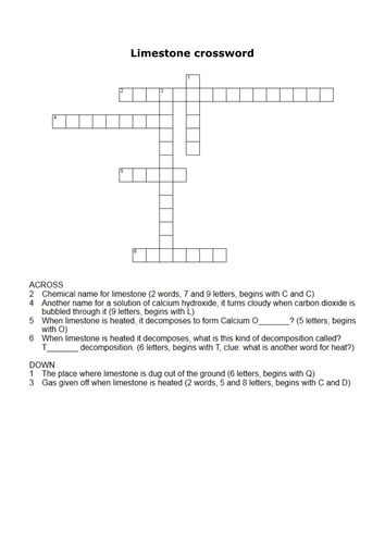 AQA-C1-2-Rocks and building materials
