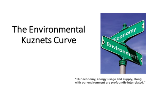 Environmental Kuznets curve (EKC)