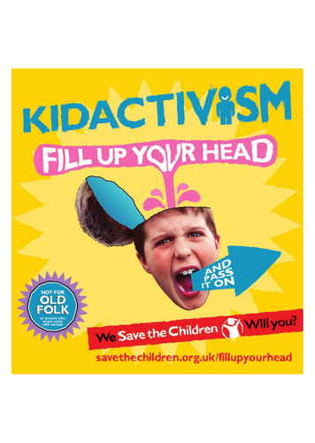 Kidactivism: Fill up your head!