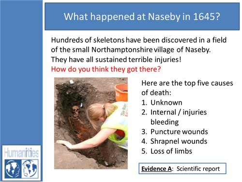What happened at the Battle of Naseby?