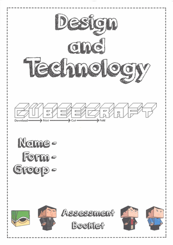 Cubee Craft Assessment Booklet