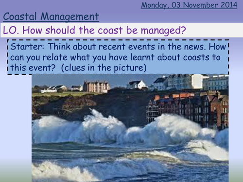 Coastal Management Decision Making Exercise