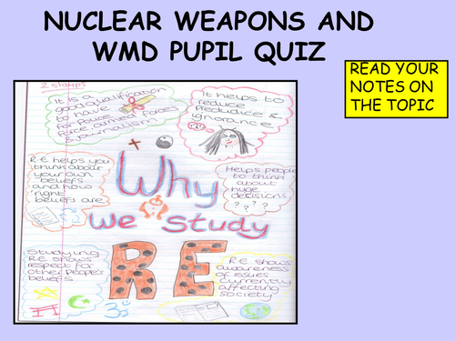 Nuclear Weapons and WMD Quiz