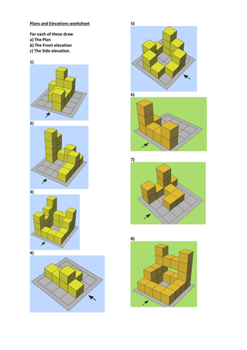 Plans & Elevations worksheet