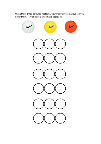 Football Working Systematically Sheets