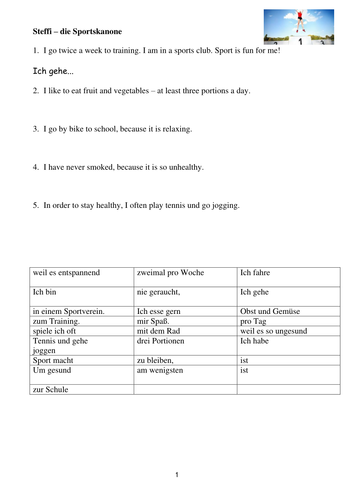 Stubenhocker oder Sportskanone?