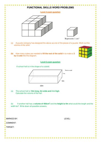 COMPLETE VOLUME OF CUBOIDS LESSON