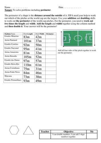 World Cup Pitch Perimeter