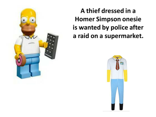Homer Simpson Thief