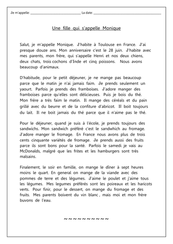 On Parle Francais Ici Teaching Resources Tes