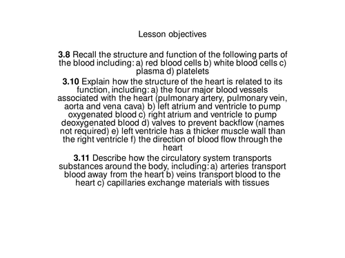 Heart infographic lesson